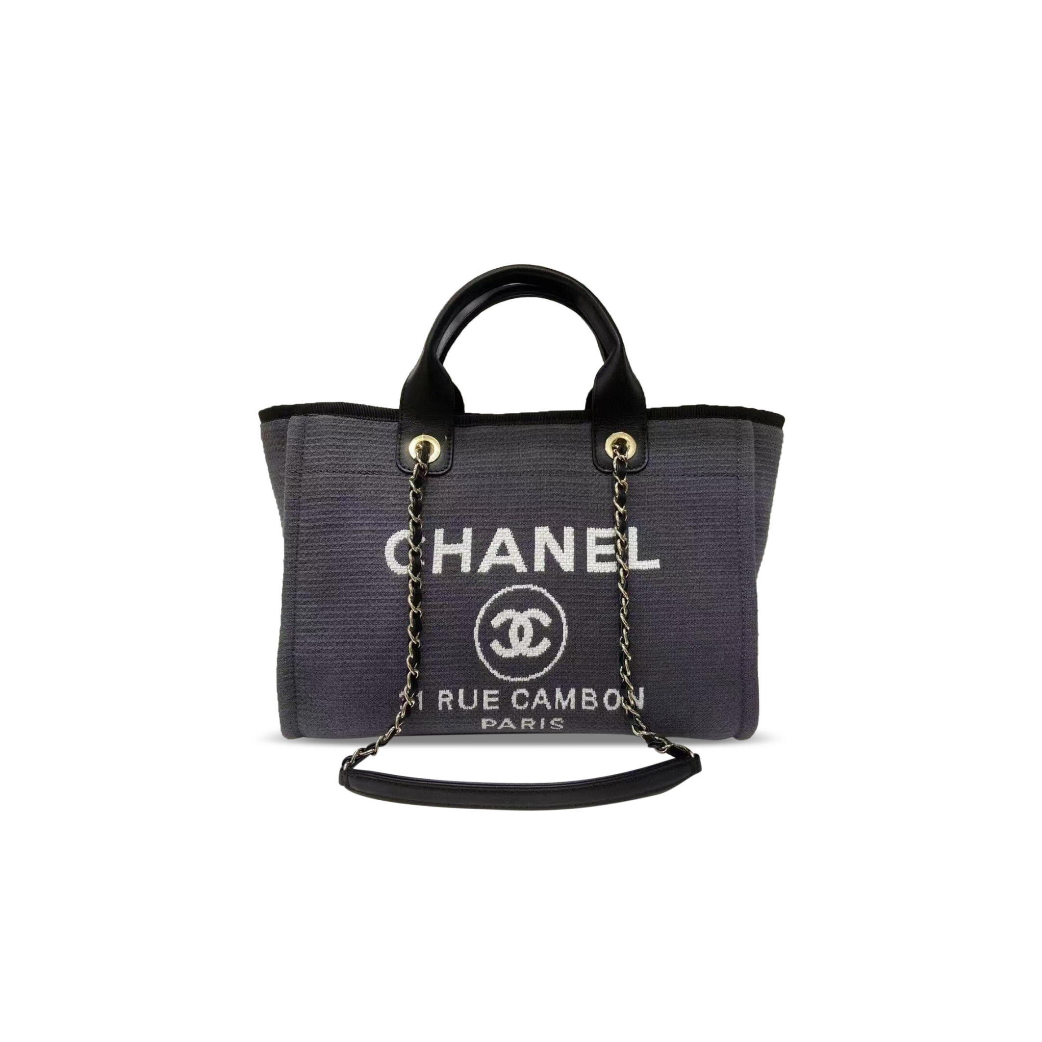 Ch*el deauville small tote bag 402239 (33*26*15.5cm)